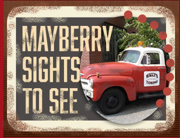 mayberry nc airy mount tours car squad station service await famous